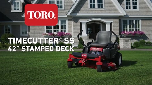 Take your mowing game to the next level with the Toro TimeCutter® Zero-Turn Mower — where speed meets precision. Designed for homeowners who want professional results, the TimeCutter® makes mowing faster, easier, and more enjoyable. With Toro’s Smart Speed® Control System, you can choose the perfect pace for every task — from trimming to towing. ✅ Cut mowing time by up to 50% ✅ Comfortable, easy-to-use design ✅ Legendary Toro durability you can trust Whether you’re maintaining a few acres or you