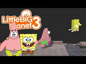 LittleBIGPlanet 3: Spongebob Deathrun [Community Levels] PS4 Gameplay
