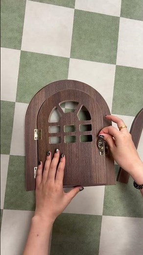 Custom Birch Plywood Cat Door | Lockable Custom Pet Door for Interior Walls & Doors