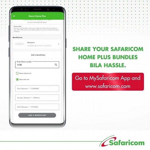 Self Service | How To Share Your Home Plus Bundles