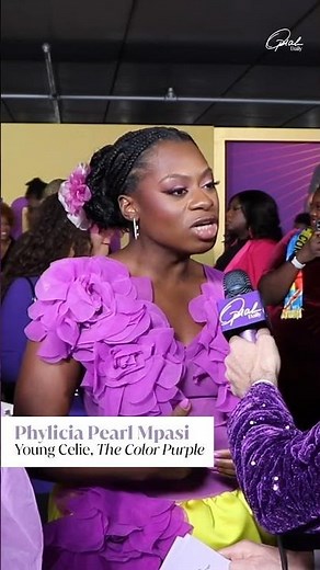 Phylicia Pearl Mpasi attends The Color Purple world premiere in L.A. #oprah #thecolorpurple