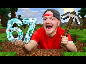 Minecraft but I Mine 1 BILLION Blocks