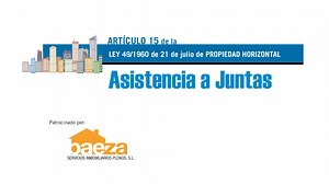 Artículo 15 - Asistencia a juntas y voto