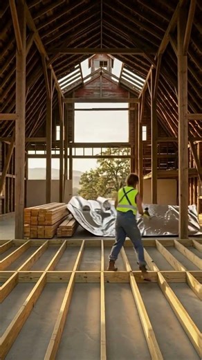 She Built a Beautiful Barndominium