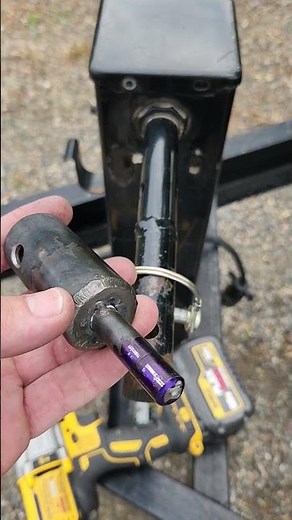 DIY drill crank for 12k+ trailer Jack's landing gear