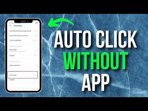How to Auto Click on Mobile without App (Iphone/Android)