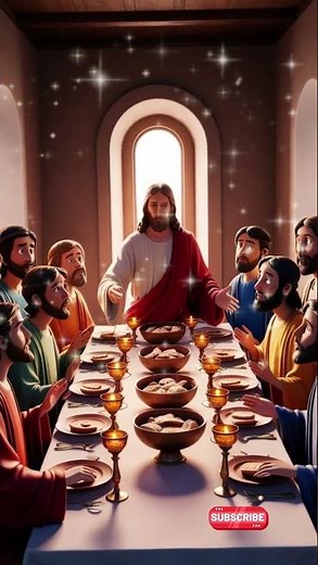 The Last Supper of Jesus: The Bread, The Wine, and A Promise of Remembrance. #jesusanimation