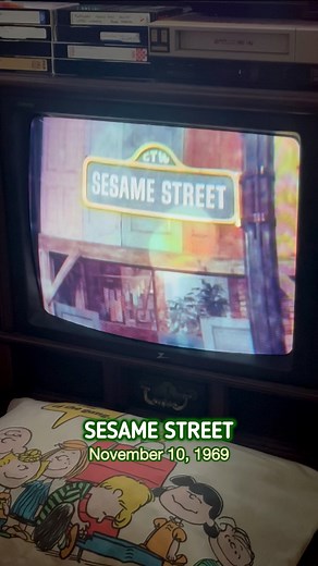Early childhood memories! 🥹 ‘Sesame Street’ premiered on PBS 56 years ago today on November 10, 1969 and it’s still airing today, making it one of the longest-running shows in the world 📺🔠 Stay tuned ’til the end for a clip from the very first episode, where Gordon gives a girl named Sally a tour of the street🚦and introduces her to her new neighborhood 🏘️ including a quick meeting with Big Bird 💛 #sesamestreet #pbs #genx #childhood #memories #ilovethe80s #80skid #throwback #nostalgia | 80s