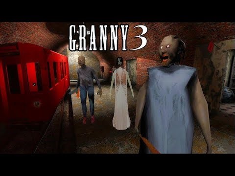 Playing All Granny 123 Chapters In Live 🥰😱😱🤯