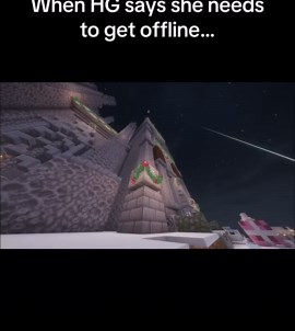 When HG says she needs to get offline… Come join us and make lasting friendships on our 18  Java modded Minecraft server! 💕 #adultminecrafter #minecraftservertojoin #minecraftsmpserver #moddedminecraft