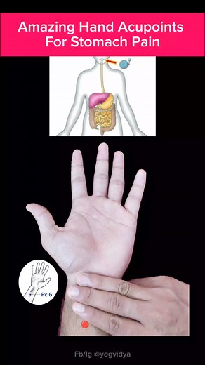 541K views · 9.1K reactions | The PC6 acupressure point, also known...