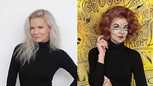 11K views · 80 reactions | Roux Fanci-Full Temporary Haircolor makes it easy to change up your look for Halloween! Here, our Lucky Copper Fanci-Full Mousse creates a beautiful rose gold shade! Share your costume with us HERE and tell us what color you're using to complement your costume between now and November 1 for the chance to win Roux Fanci-Full! | RouxBeauty | Facebook