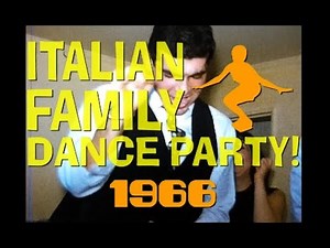 ITALIAN FAMILY DANCE PARTY! (1966) Super 8mm Home Movie