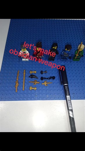 #ninjago #weapon #obsidian #weapon #lego
