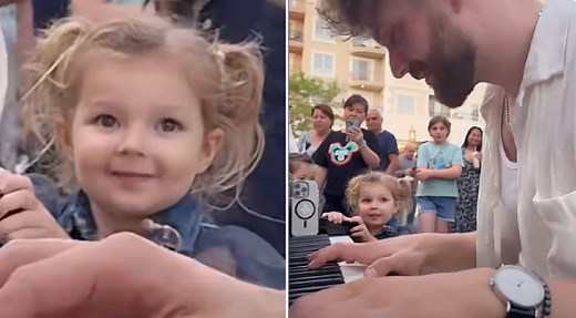 Pianist's Performance Takes A Magical Turn When 3-Year-Old Starts Singing