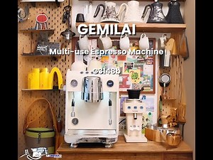 Introducing Gemilai Multi-Use Espresso Machine | CRM G3148B