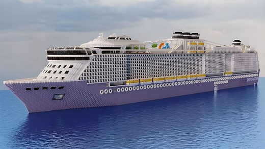 7 best Minecraft cruise ship builds