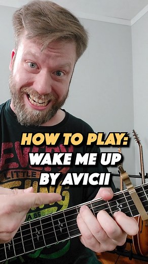 How To Play: Wake Me Up by Avicii #wakemeupavicii #guitarlessons #guitartutorial #guitarlesson #howtoplayguitar | Bob Denson