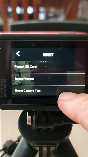 How to Format an SD Card, Reset Presets and Do a Factory Reset on your GoPro Hero #shorts