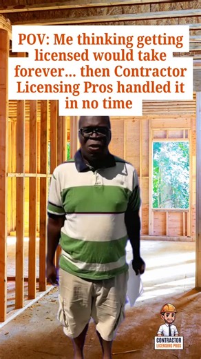Contractor Licensing Pros LLC on Instagram: "Who knew getting licensed could be this easy? One call to Contractor Licensing Pros and I’m officially ready to roll! Don’t wait, get your license today and start your next project stress-free! #LicensedAndReady #ContractorLifeMadeEasy #ProMove #BusinessUnlocked #ContractorWin EntrepreneurHustle LevelUpYourBusiness FastTrackSuccess"