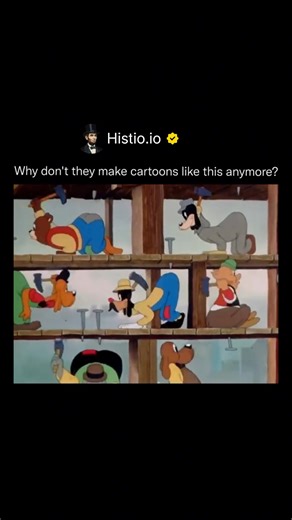HISTIO on Instagram: "“Rhapsody in Rivets” (1941) is peak golden-age Warner Bros.—a chaotic construction site turned into a full-blown orchestra, with workers hammering, sawing, and welding perfectly in sync to Franz Liszt’s *Hungarian Rhapsody No. 2*. Every movement hits like sheet music brought to life, proving how tightly animation and classical music once danced together. It’s loud, clever, and ridiculously precise — the kind of short that feels handcrafted frame by frame. Cartoons like this