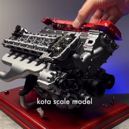 kota_scale_model | . ‼️👇YouTube👇The link is in my profile.‼️ @kota_scale_model .I'm an artist building scale models. .It’s on YouTube ! . .V12 Engine Model... | Instagram