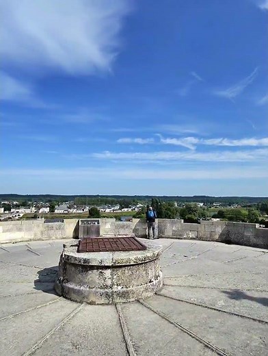 Beautiful view the the top of Chateau D' Amboise, France | Our Tour De France 2025