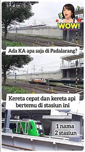 Kompilasi kereta api di Stasiun Padalarang #kai #kai121 #stasiunpadalarang #shorts #fyp