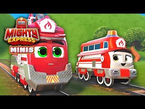 Flicker and Rescue Red's Awesome Train Adventure! 🚒 MINI EPISODE 🚒 - Mighty Express Official