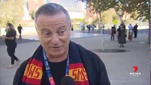 Thousands of footy fans are pouring into Adelaide Oval ahead of a historic Friday night Showdown. All the Showdown 51 action is LIVE and FREE on Channel 7 Adelaide | www.7NEWS.com.au #Showdown51 #7NEWS | 7NEWS Adelaide