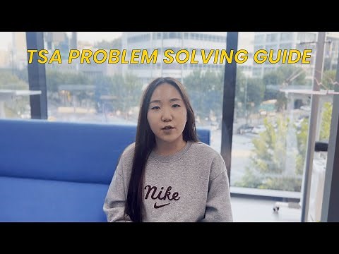 TSA 2022 - Problem Solving Technique Guide Part 1
