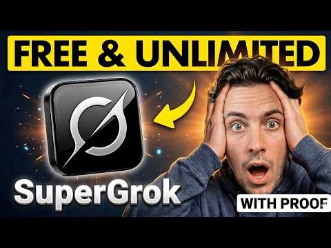 Get UNLIMITED Grok AI Premium For FREE (100% Working Method 2026) | SuperGrok