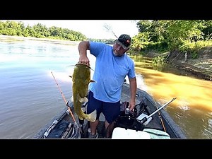 How to catch Flathead Catfish using bluegill