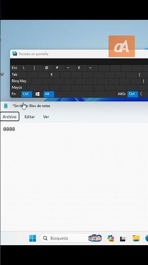 How to type the @ symbol #shorts