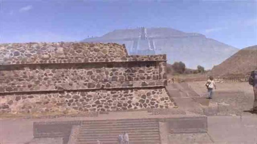 Mysterious Ancient Pyramids Of Teotihuacan Near Mexico City