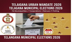 Telangana Municipal Elections 2026: Schedule, Ward Details, and Voter List - Telangana NavaNirmana Sena