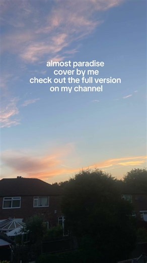 Almost Paradise from footloose the musical cover! #singer #producer #musicaltheatre #footloose