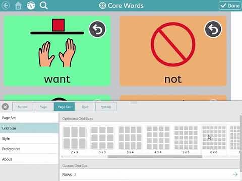 Snap Core First Change Grid Size on All Pages