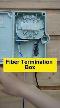 Long Distance Outdoor Install Fiber + PoE Switch Explained in 30s!