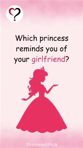 Which princess reminds you of your girlfriend?