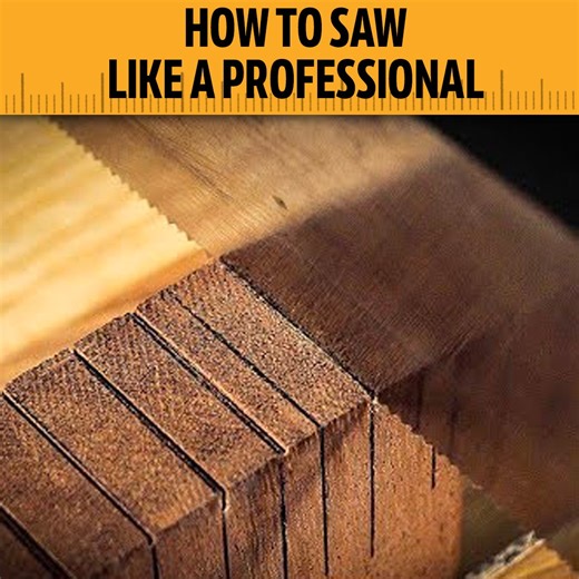Beginner's Guide To Using A Saw The Right Way 🪚 | Matt Estlea