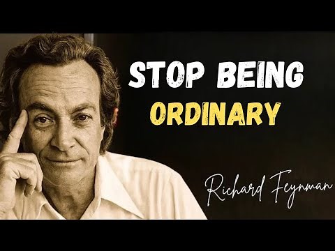 Think Differently — Or Die Average | Richard Feynman’s Genius Mindset