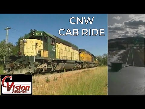 Black Hills SD40-2 Cab Ride: Chicago & North Western Colony Line - FULL VIDEO (1994)
