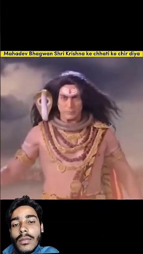 kya hua jab Mahadev Ne Bhagwan Shri Krishna ki chhati ko chir diya tha #krishna #jaikrishna #mahadev