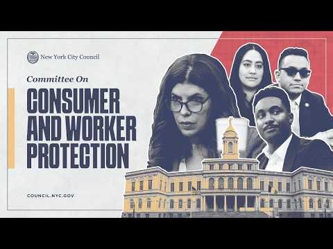🔴 LIVE: Committee on Consumer and Worker Protection