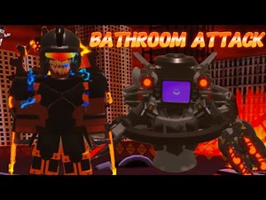 HUNTER ASTRO MUTANT AND LARRY IN BATHROOM ATTACK | (Roblox)