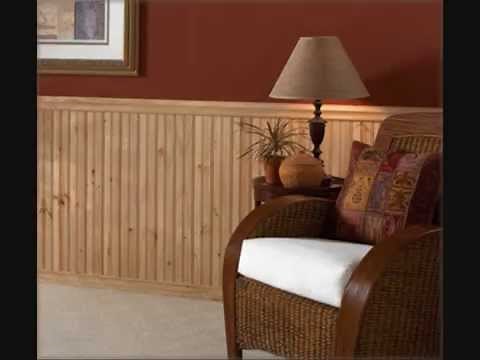 Como Revestir una pared con panelig de madera
