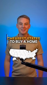 5.4K views · 1.5K reactions | 7️⃣ Cheapest States To Live And Buy A...