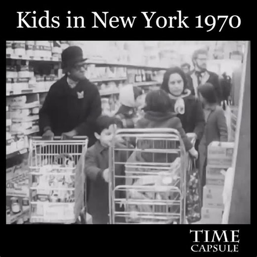 Amazing Time Capsule on Instagram: "Kids in New York 1970"