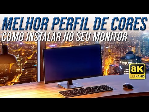PERFIL DO CORES - Como baixar e instalar o MELHOR PERFIL DE CORES para o seu MONITOR no Windows